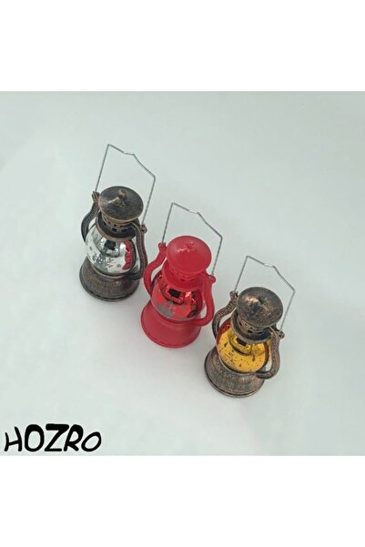 HOZRO Set 10 Felinare Decorative HOZRO, cu Lumina LED Calda, 10 cm, Auriu, Model 117-85 – Design Elegant
