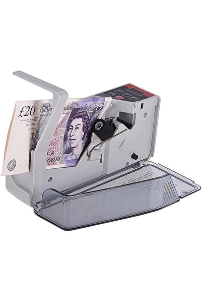 Fipka Portable Mini Handy Money Counter Worldwide Bill Cash Banknote Note Counting Machine with LED Displa