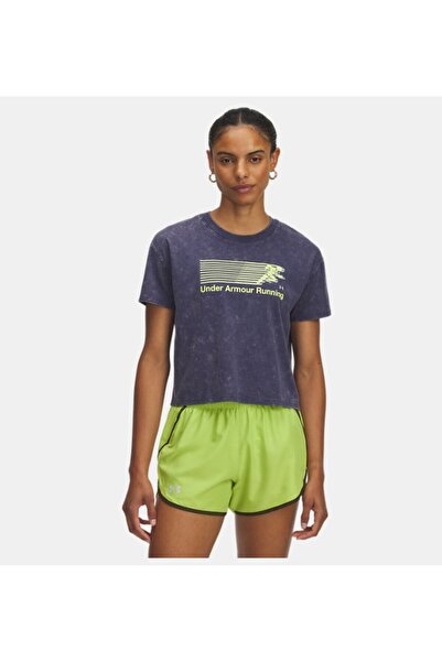 Under Armour Kadın UA Run Graphic Kısa Kollu T-Shirt 6006526-403