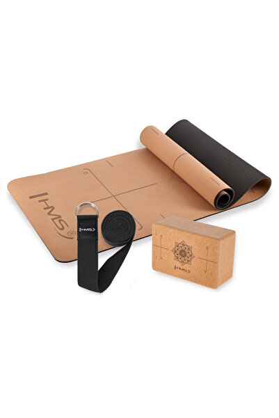 Other SET DE YOGA HMS SALVĂTOARE DIN PLUTĂ TPE YM11 + BLOC KJ02 + CUREA SJ02