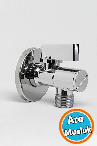 NZB صنبور متعدد الاستخدامات 3/8 بوصة مع فلتر، صنبور نحاسي مطلي بالكروم للغسيل...