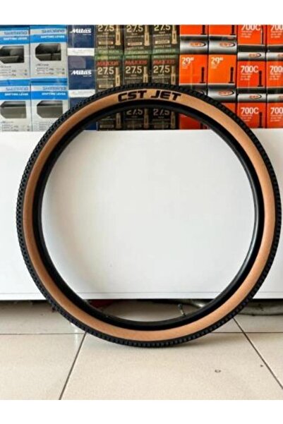 BİKE SKY CST Dış Lastik Bisiklet Cst C1820 27.5x2,10 Kahverengi Yanak Amber Y...