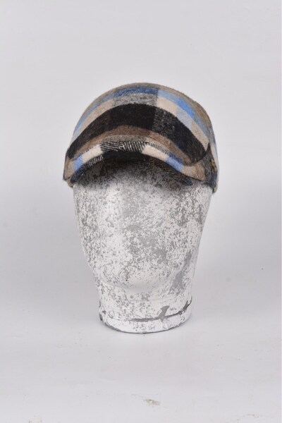 mercantoptan قبعة رجالية من الصوف الفاخر من Winter Lumberjack طراز لندن الإنجليزي