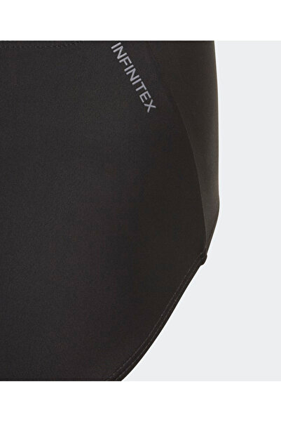 adidas Solid Fitness Swimsuit - Black