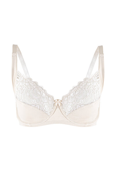 NBB Stone Color Lily Minimizer Gathering Bra