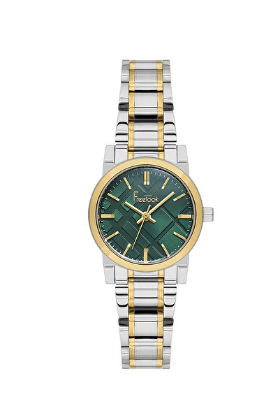 Freelook ساعة يد نسائية أصلية مقاومة للماء 5 Atm ضمان لمدة عامين FL.1.10497-7...