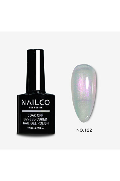 Naıl Co Uv Led Kalıcı Oje 7.5 ml Glitter Seri Nailco 122