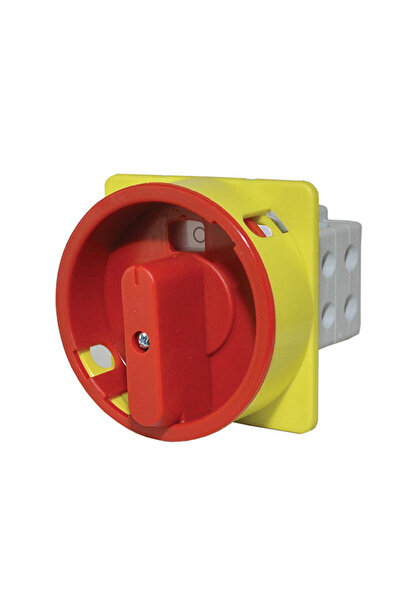 Other Întrerupător cu camă blocabil 32A, 3 poli, 58 mm, buton roșu, IP40