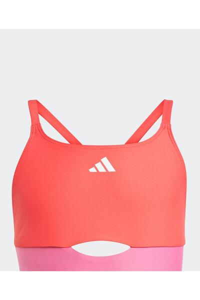 adidas COLORBLOCK X-BACK SWIMSUIT KIDS-Pink