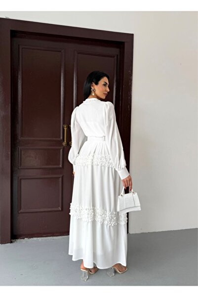 suphias Crepe Fabric Dress (Lined)