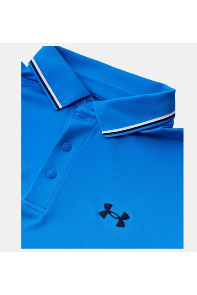Under Armour Erkek UA Playoff 3.0 Rib Polo T-shirt 1388156-402