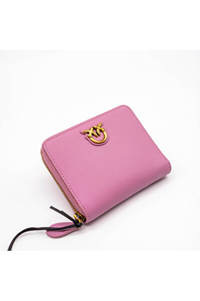 PİNKO WOMEN'S WALLET MADE OF GENUINE LEATHER – ANTICO PINK (PASTEL PINK)
