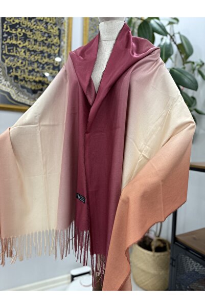 GÜMRÜKÇÜ Imported 100% Wool Cashmere Shoulder Shawl Premium Quality