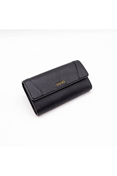 Liu Jo XL TRIFOLD BLACK WALLET