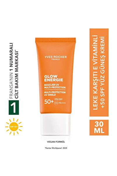 Yves Rocher Leke Karşıtı 50+ SPF Koruma Sağlayan E Vitaminli Yüz Güneş Kremi ...