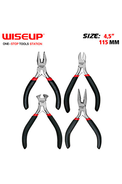 WISEUP طقم زرادية ميني ''115MM/4,5 .