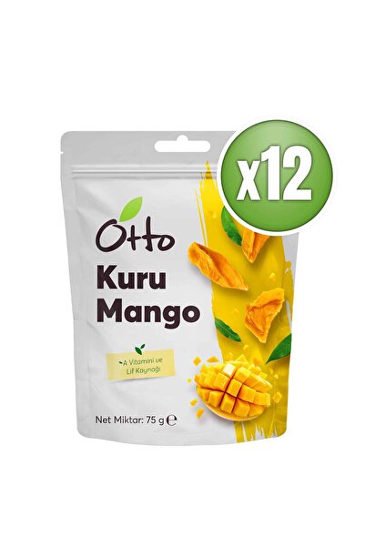 Otto Dried Fruits Kuru Mango 12 x 75 gr