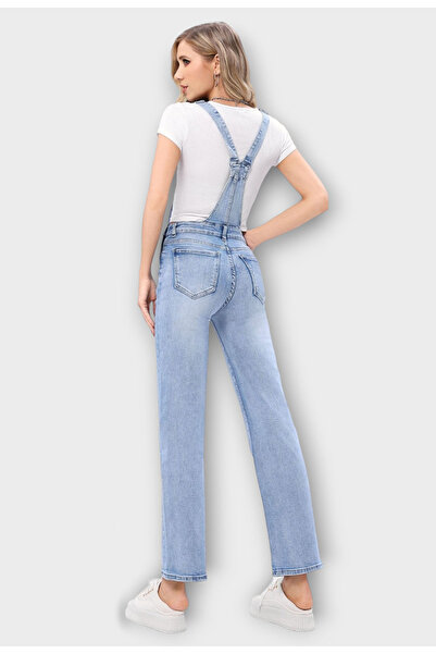 Elis Fashion Light Sky Blue Jumpsuit