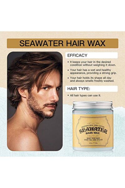 Kormesic ,Seawater Hair Wax,Styling & Moisturizing Hair Wax