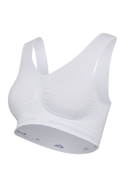 Carriwell V Neck Maternity Bra - White