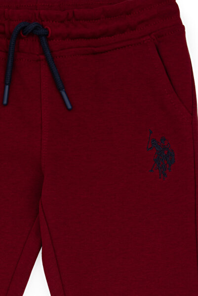 U.S. Polo Assn. Erkek Çocuk Bordo Eşofman Altı 50314026-VR014