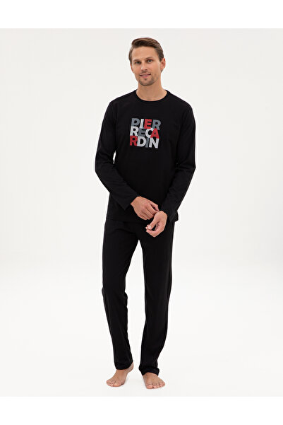 Pierre Cardin طقم بيجامة سوداء 50322654-001