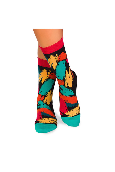 Pirin Hill Sosete bumbac Brushes - Black