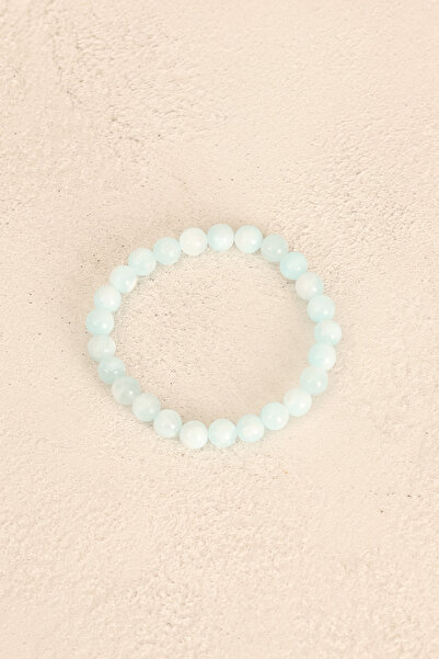 Safnaturel Hemimorphite Natural Stone Bracelet 8 mm