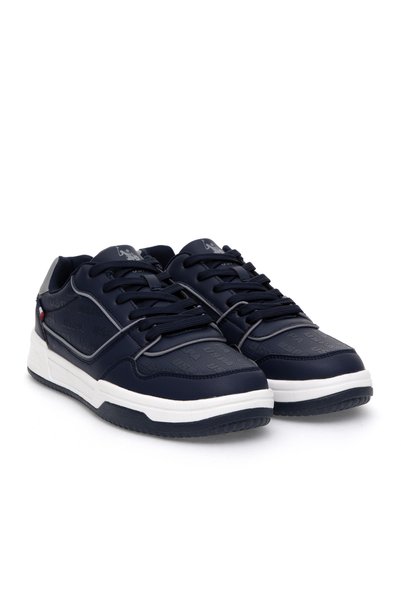 U.S. Polo Assn. حذاء رياضي رجالي باللون الأزرق الداكن 50313716-VR033