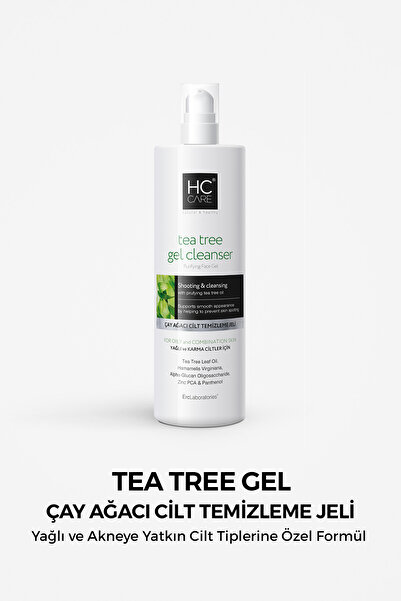 HC Care Tea Tree Gel Çay Ağacı Cilt Temizleme Jeli - 200 ml