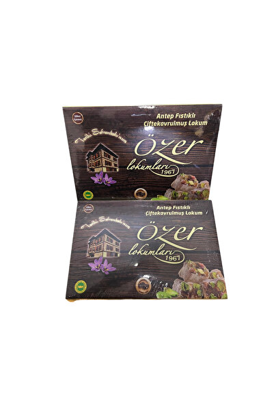ALİ ÇELİK TARİHİ SAFRANBOLU ÖZER LOKUMLARI 1967 Çifte Kavrulmuş Safranbolu Lo...