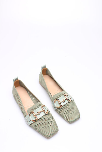 İDİL حذاء باليه نسائي من مينت تريكو