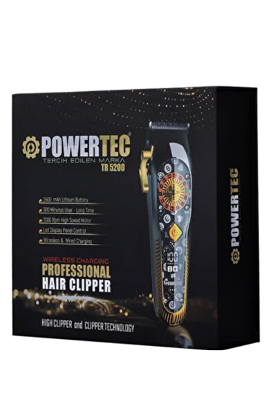 POWERTECH Saç sakal makinası 5200