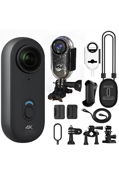 miraza UHD 4K WiFi Body Worn Camera, 120 Angle, Loop Recording, MicroSD max 256GB, Magnetic