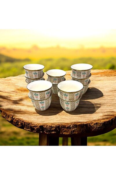 Generic Heritage coffee cup set, 12 cups