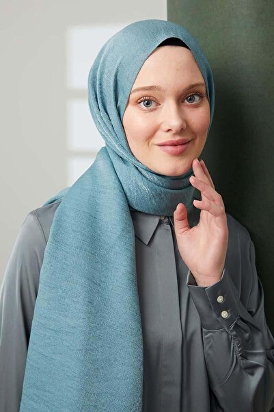 Levidor Petrol Yeşili Pırıltı Şal