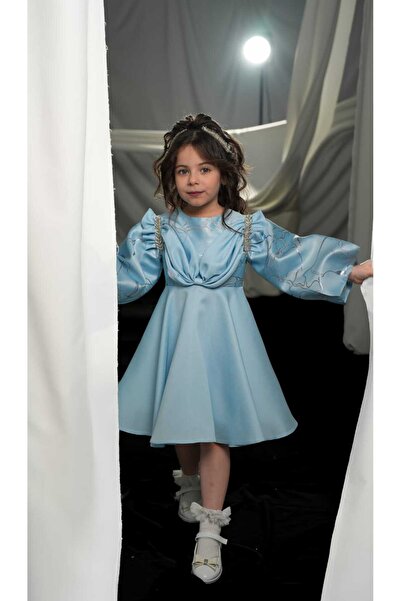 Miss Lorin Kids TAŞLI ÇOCUK ELBİSE