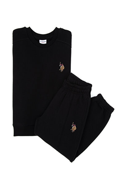 U.S. Polo Assn. Erkek Çocuk Siyah Pijama Takımı 50318689-VR046
