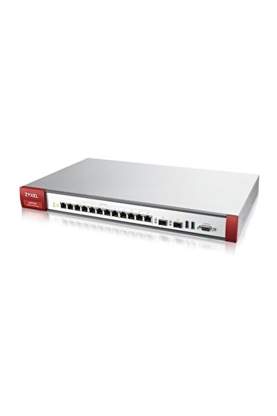 ZyXEL ATP700 Firewall, 6000 Mbit/s, Silver/Red