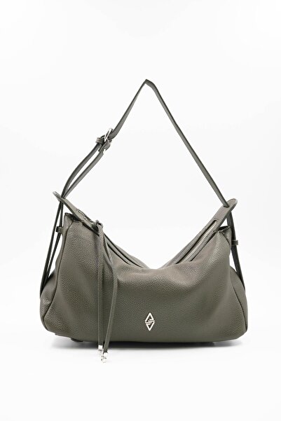 Aron Atelier Juana Haki Kadın Omuz Çantası