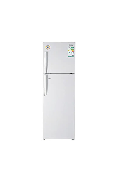 General Supreme ثلاجة علوية ببابين (8.87 قدم مكعب، 251 لتر)، لون أبيض GS33