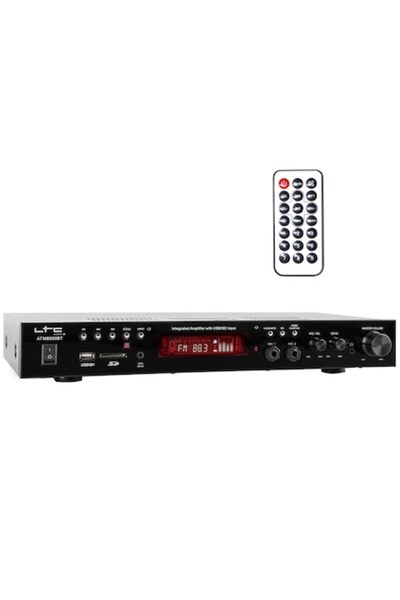 LTC Amplificator Karaoke 2x50w Fm/bt/usb/sd 2 Linii Microfon