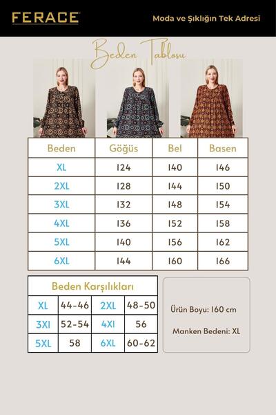 Ferace Women's Plus Size Robe Dress