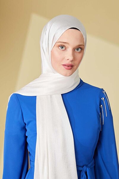 Levidor Ekru Janjan Abiye Şal