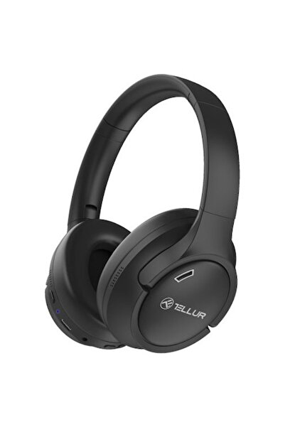 TELLUR Casti Over-ear Bluetooth Vibe, ANC - Active Noise Cancelling, Negru