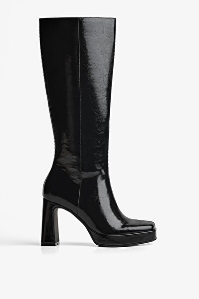 Bershka Platform topuklu çizme