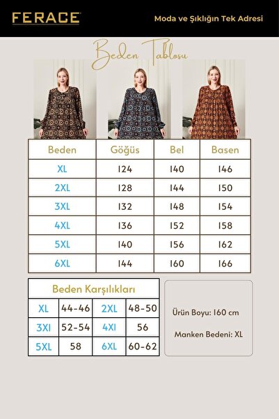 Ferace Women's Plus Size Robe Dress