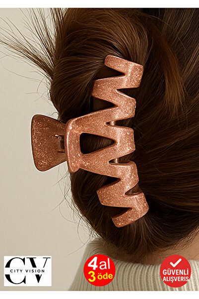 cityvision Silvery Powder Pink Color Zigzag Model Latch Buckle 11 cm - Stylis...