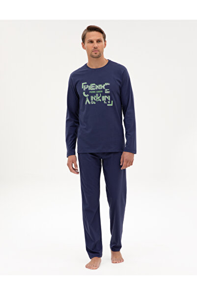 Pierre Cardin İndigo Pijama Takımı 50322652-320