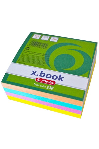 Herlitz Bloc notite color Herlitz, 8x8x3 cm, dosar 230